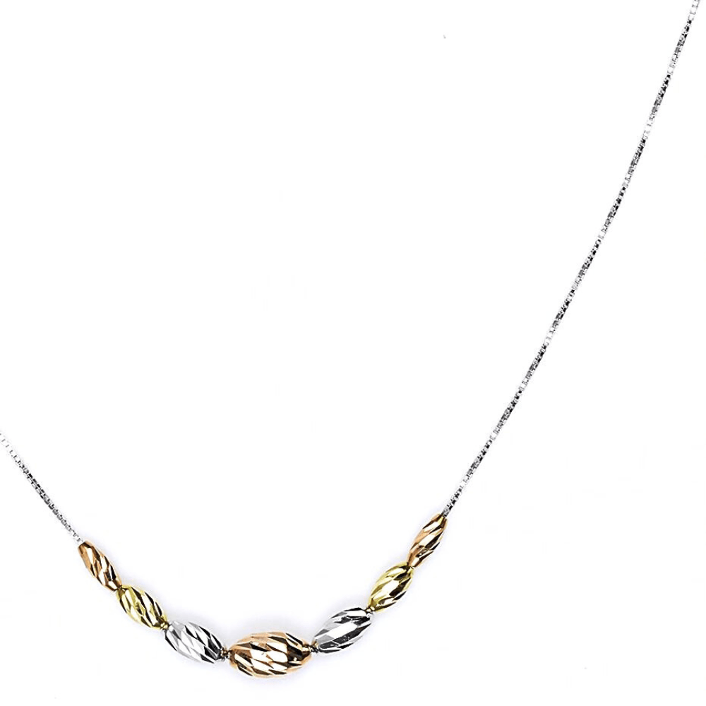 18K MIX GRFOOT7 - YRW BHJV 18" - Luxoria