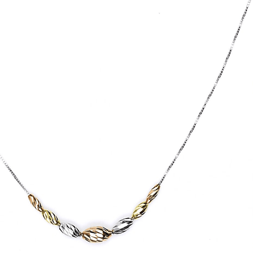 18K MIX GRFOOT7 - YRW BHJV 18" - Luxoria
