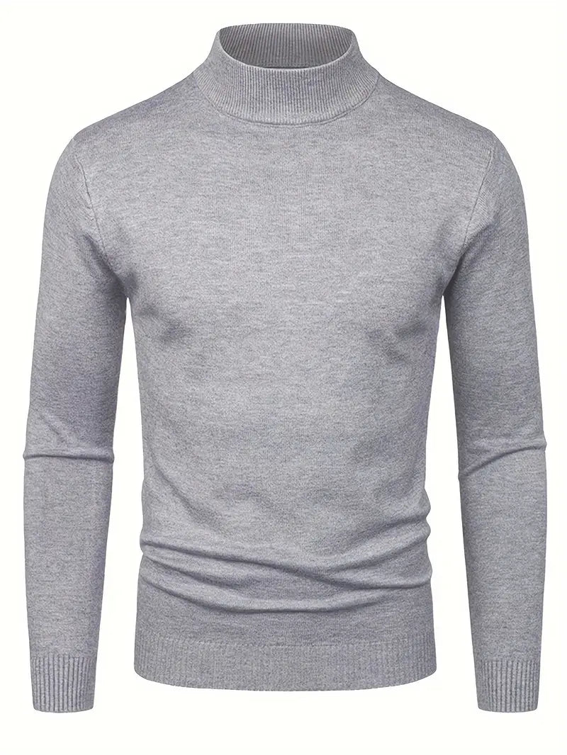 Elegant Turtleneck Sweater - Luxoria