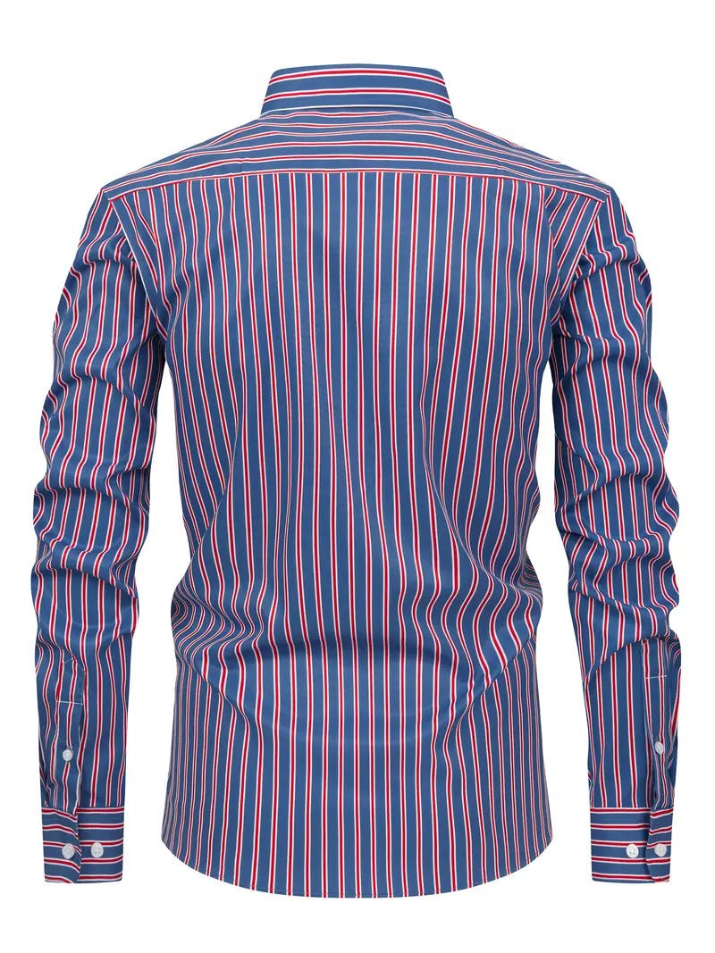 Chic Striped Shirt - Luxoria