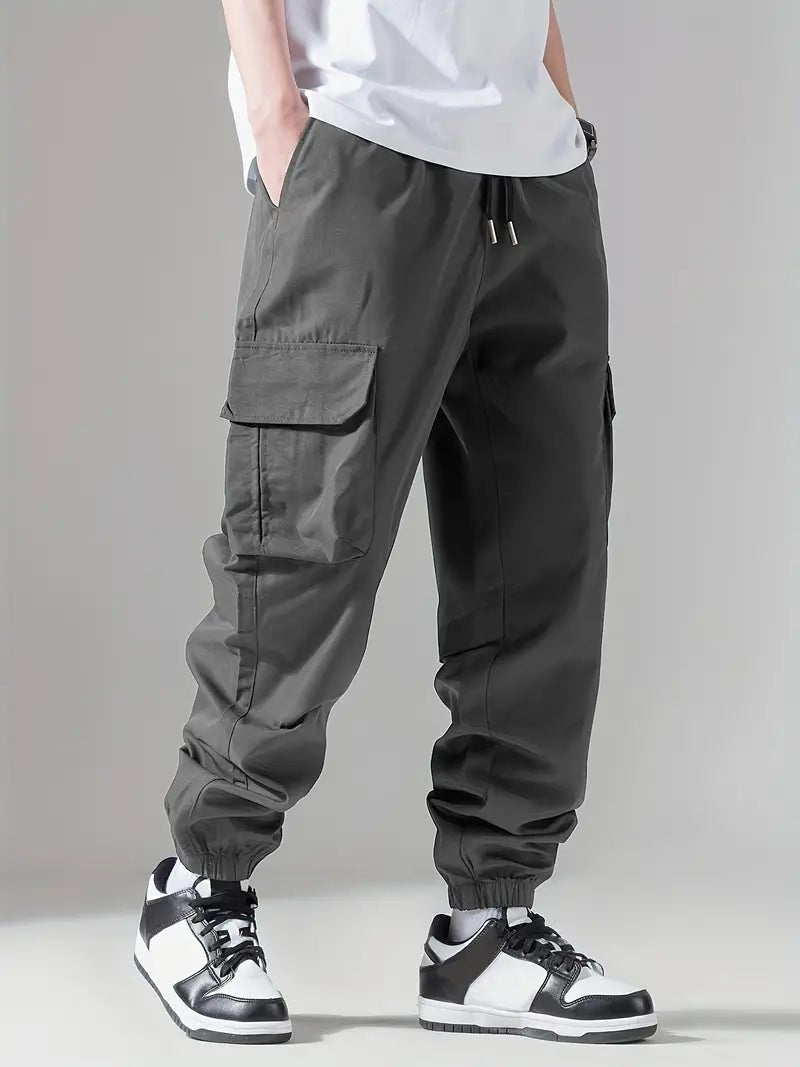 Elegant Cargo Pants - Luxoria