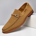 Firenze Suede Loafers - Luxoria