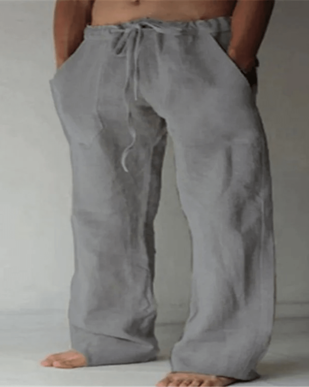 Breathable Linen Pants - Luxoria