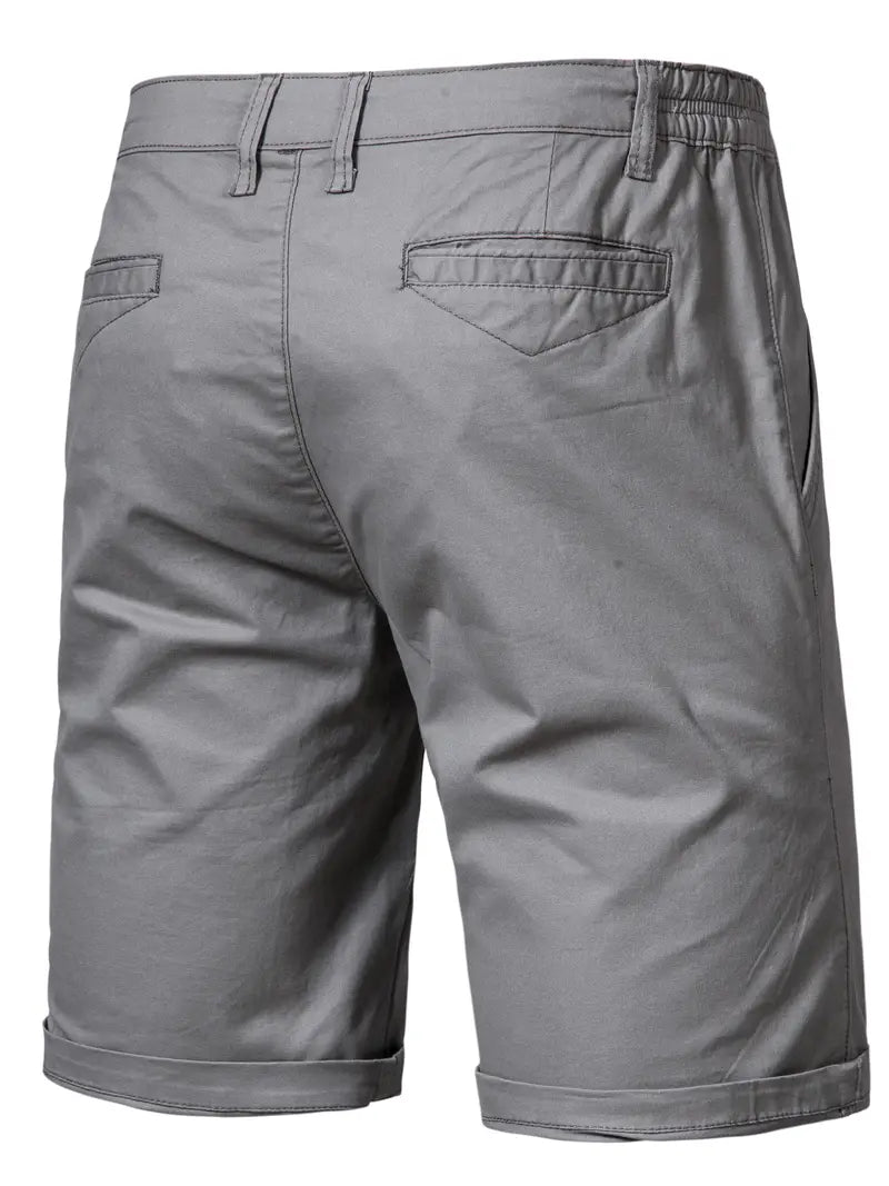 Elegant Cotton Shorts - Luxoria