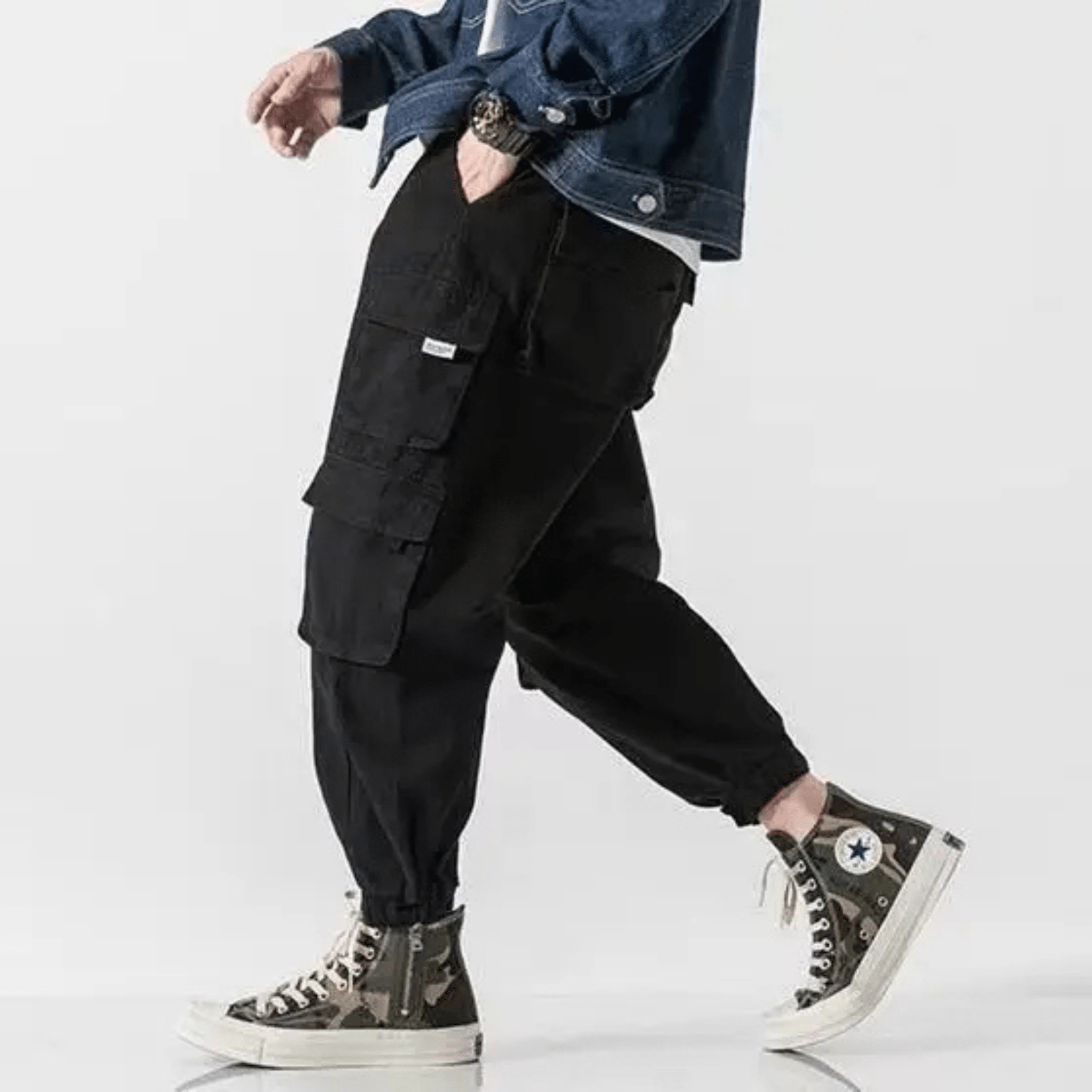 Elegant Cargo Pants - Luxoria