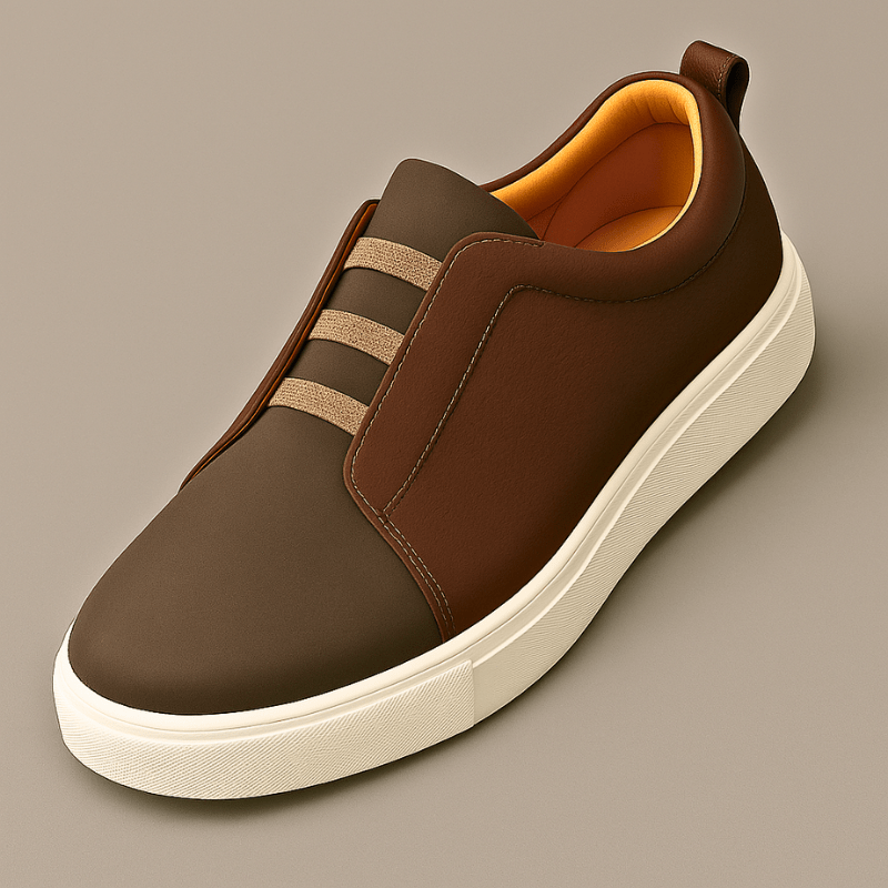Premium Leather Sneakers - Luxoria