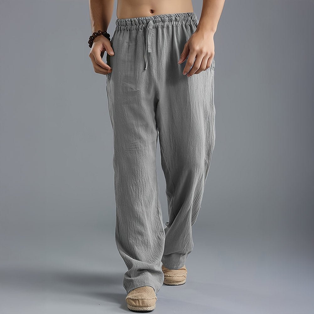 Breathable Linen Pants - Luxoria