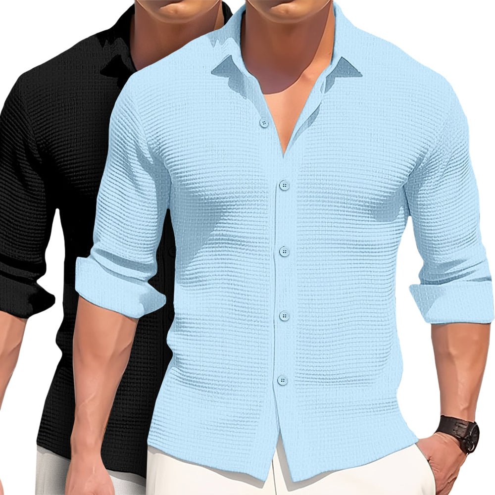 Casual Cotton Shirt - Luxoria