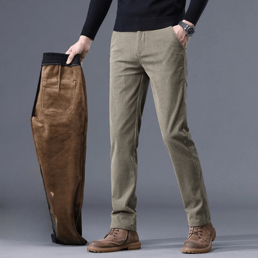 Elegant Corduroy Pants - Luxoria