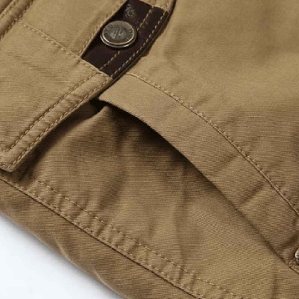 Elegant Cotton Padded Winter Jacket - Luxoria