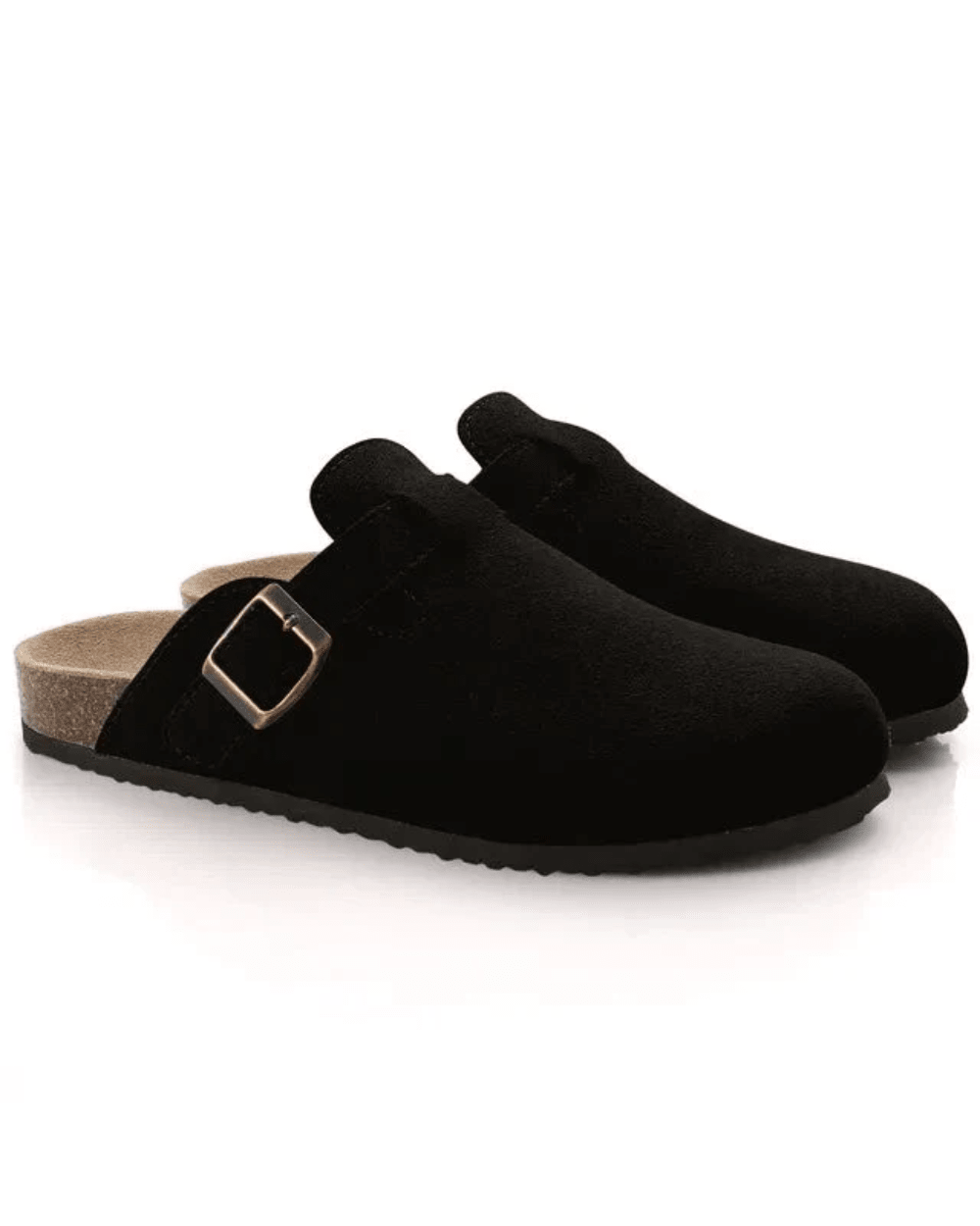 Oxford Suede Clogs - Luxoria