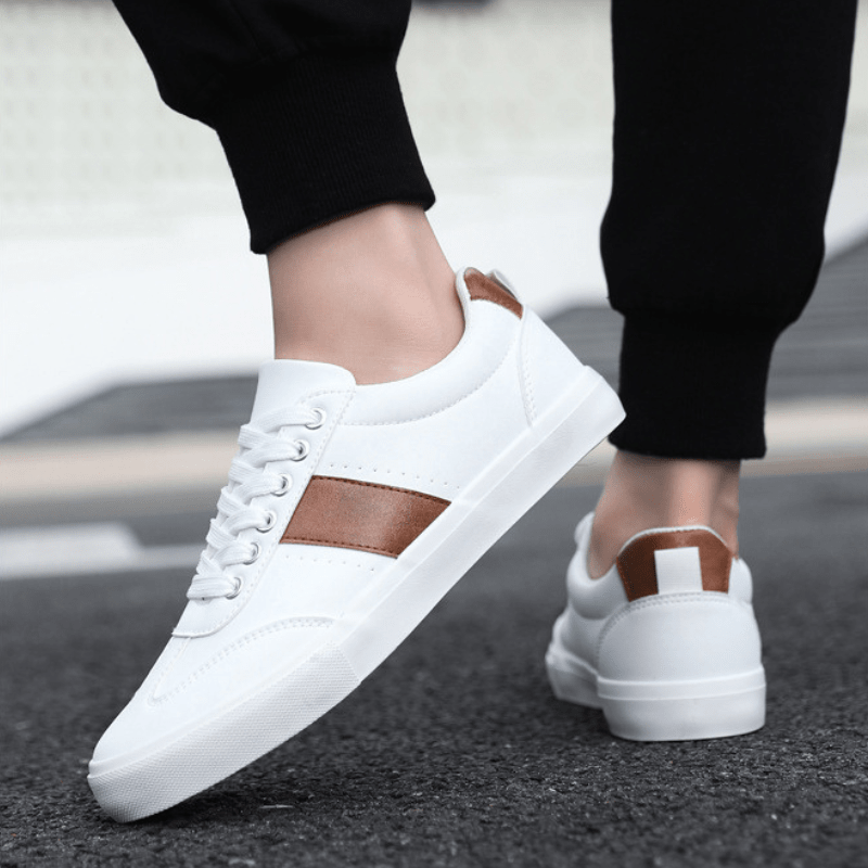 Miami Leather Sneakers - Luxoria