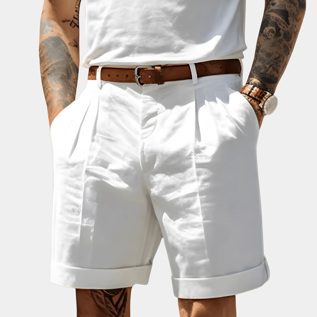 Casual Cotton Shorts - Luxoria