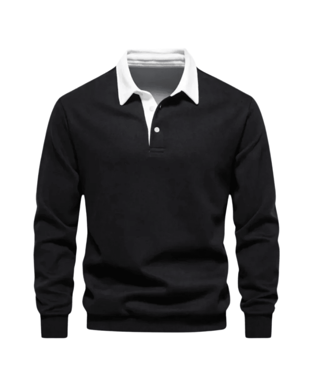 Adrian Casual Polo Sweater - Luxoria
