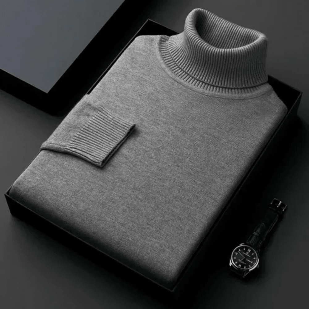 Alioth Cashmere Turtleneck - Luxoria