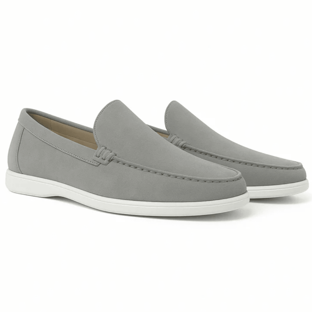 Casual Suede Loafers - Luxoria