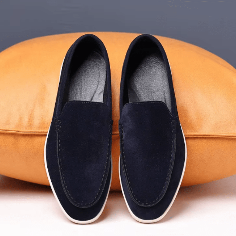 Classic Suede Loafers - Luxoria