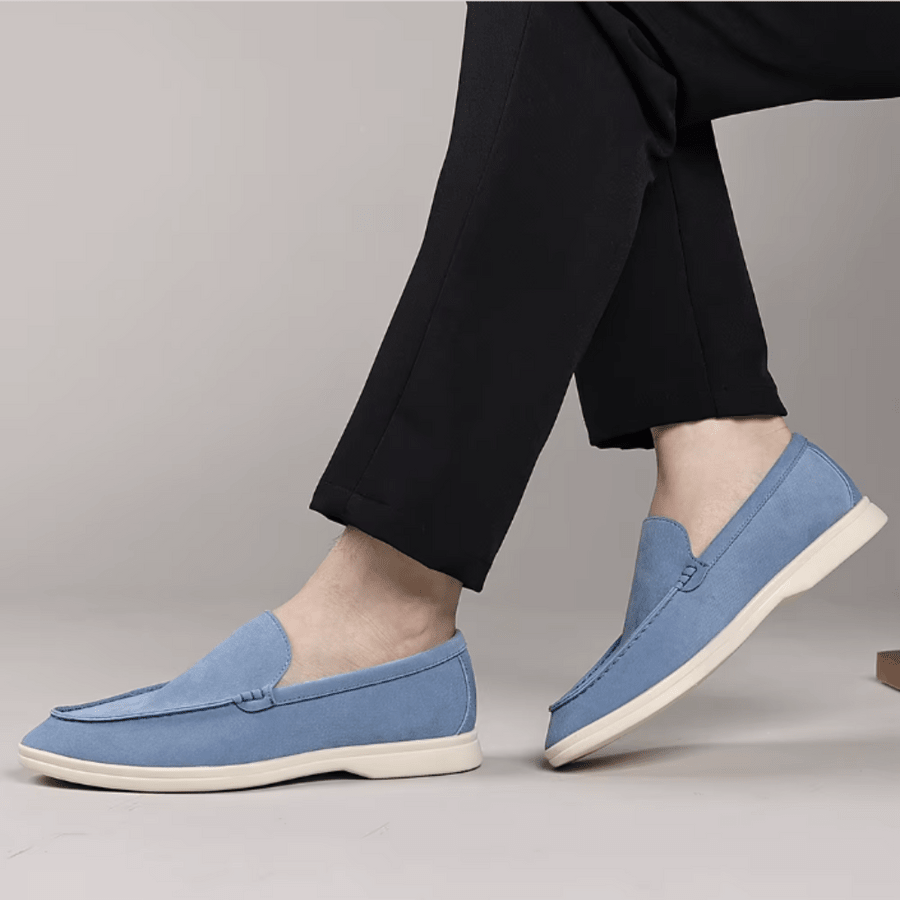 Classic Suede Loafers - Luxoria