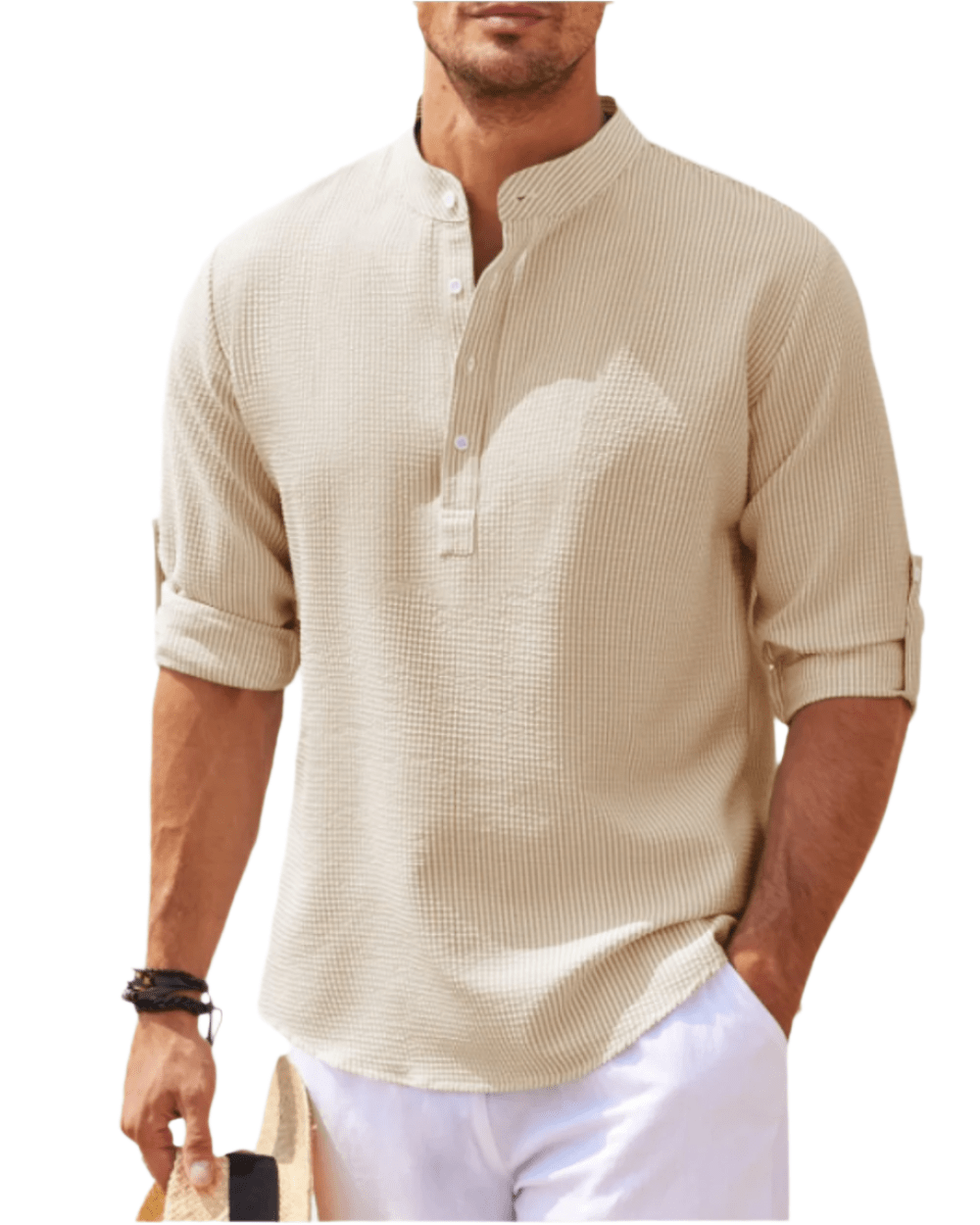 Long Sleeved Polo Shirt - Luxoria