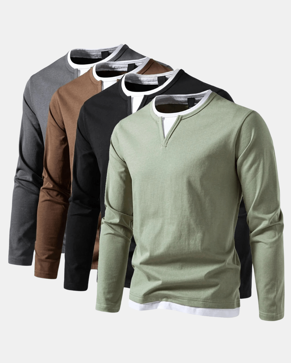 Diego Long Sleeve T-shirt - Luxoria