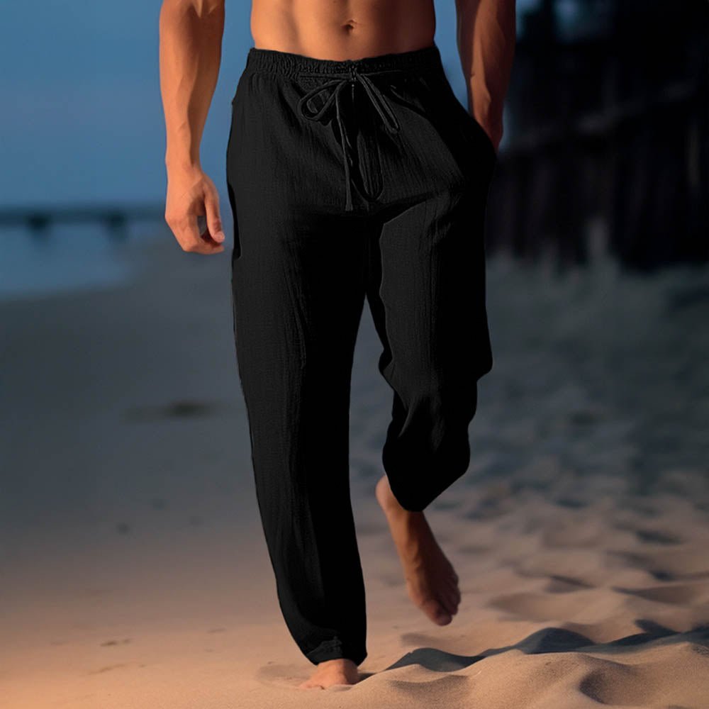 Zakynthos Linen Pants - Luxoria