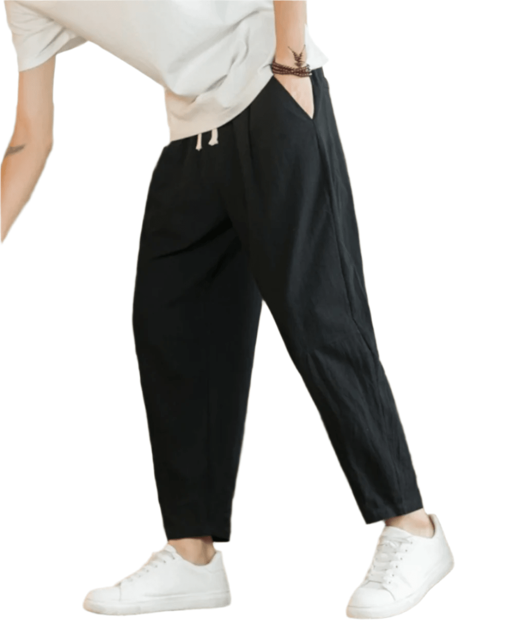 Rome Cotton Pantalon - Luxoria