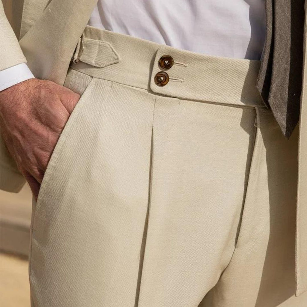 Gold Coast Linen Pantalon - Luxoria