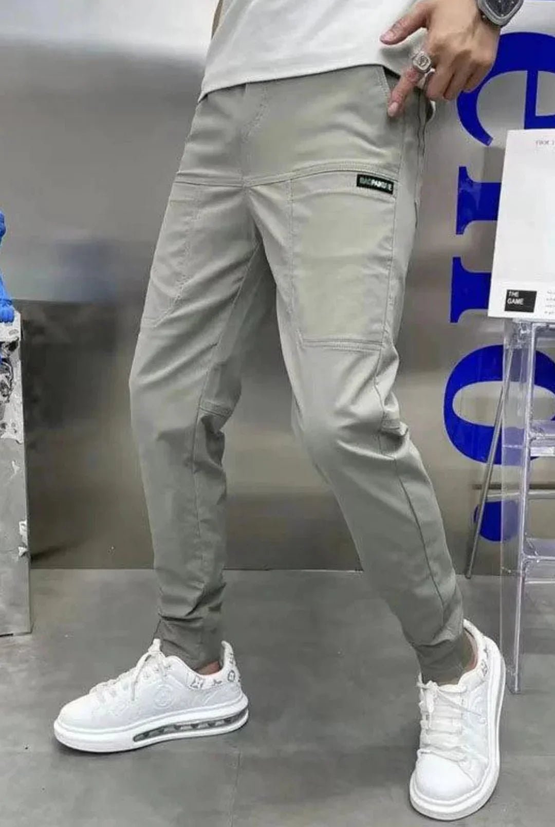 Elegant Cargo Pants - Luxoria
