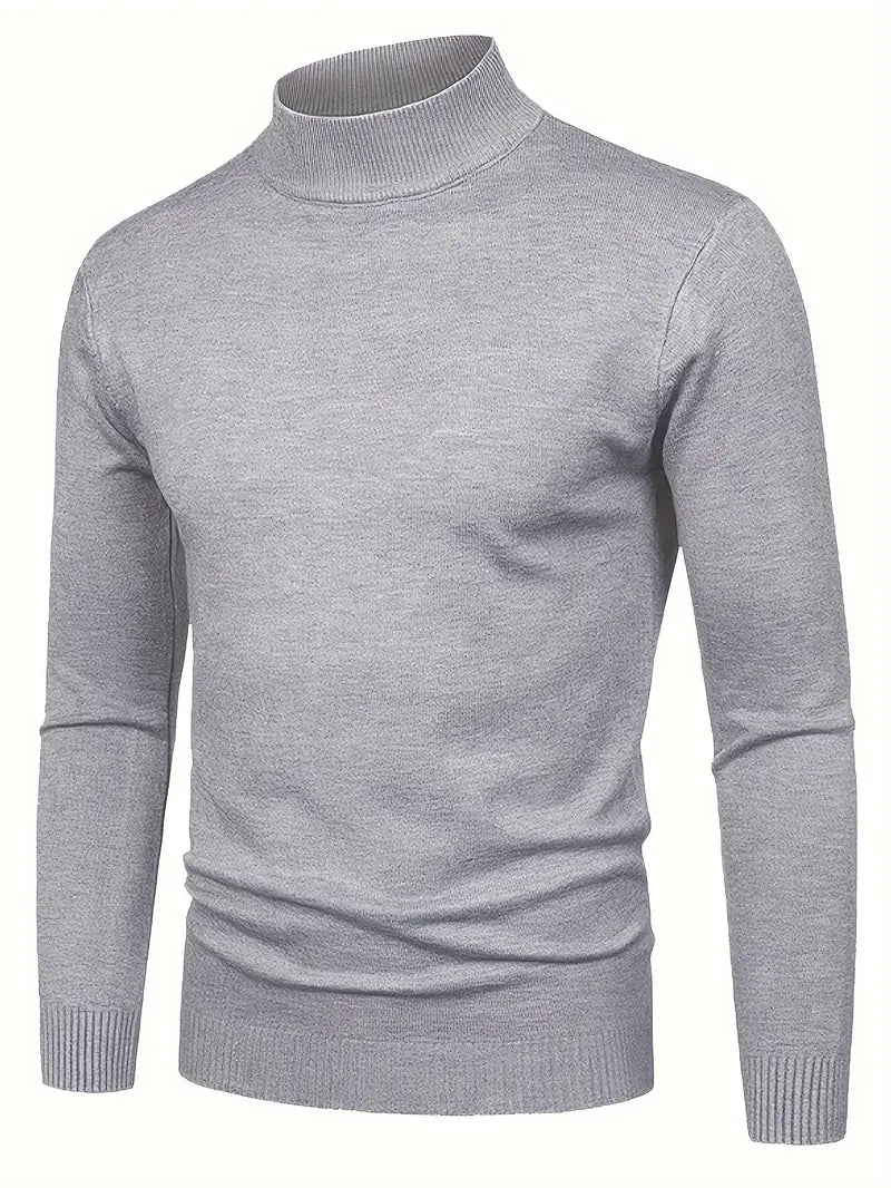 Elegant Turtleneck Sweater - Luxoria