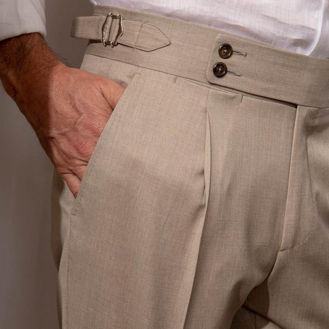 Gold Coast Linen Pantalon - Luxoria