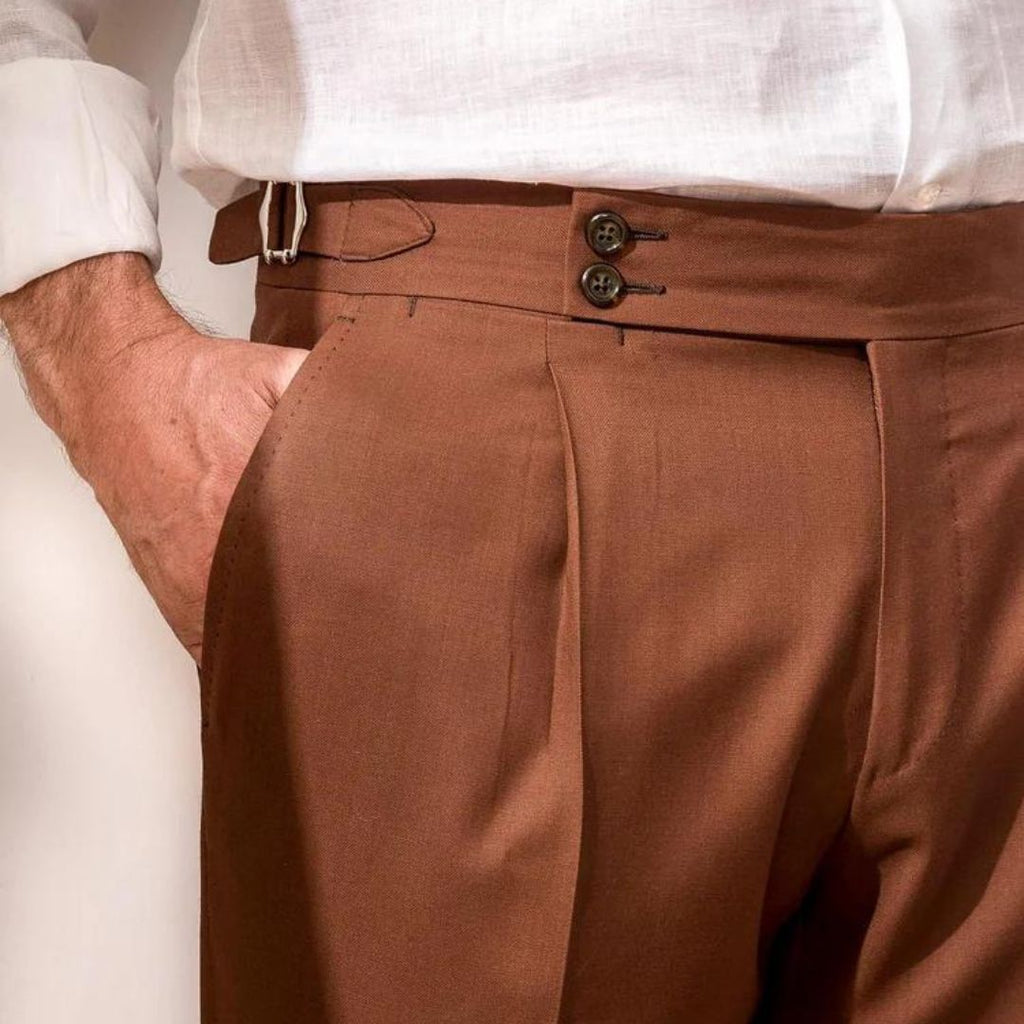 Gold Coast Linen Pantalon - Luxoria