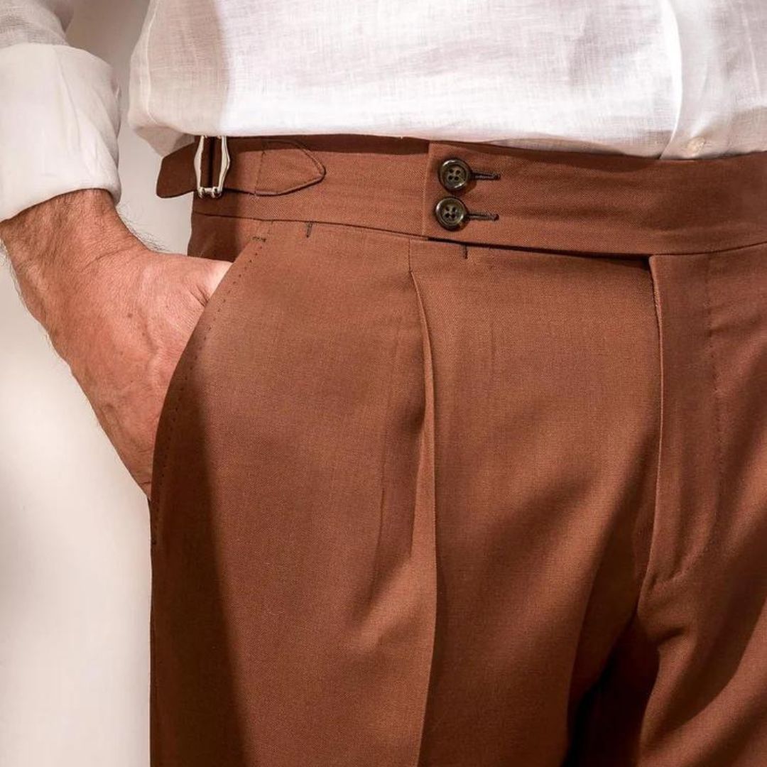 Gold Coast Linen Pantalon - Luxoria