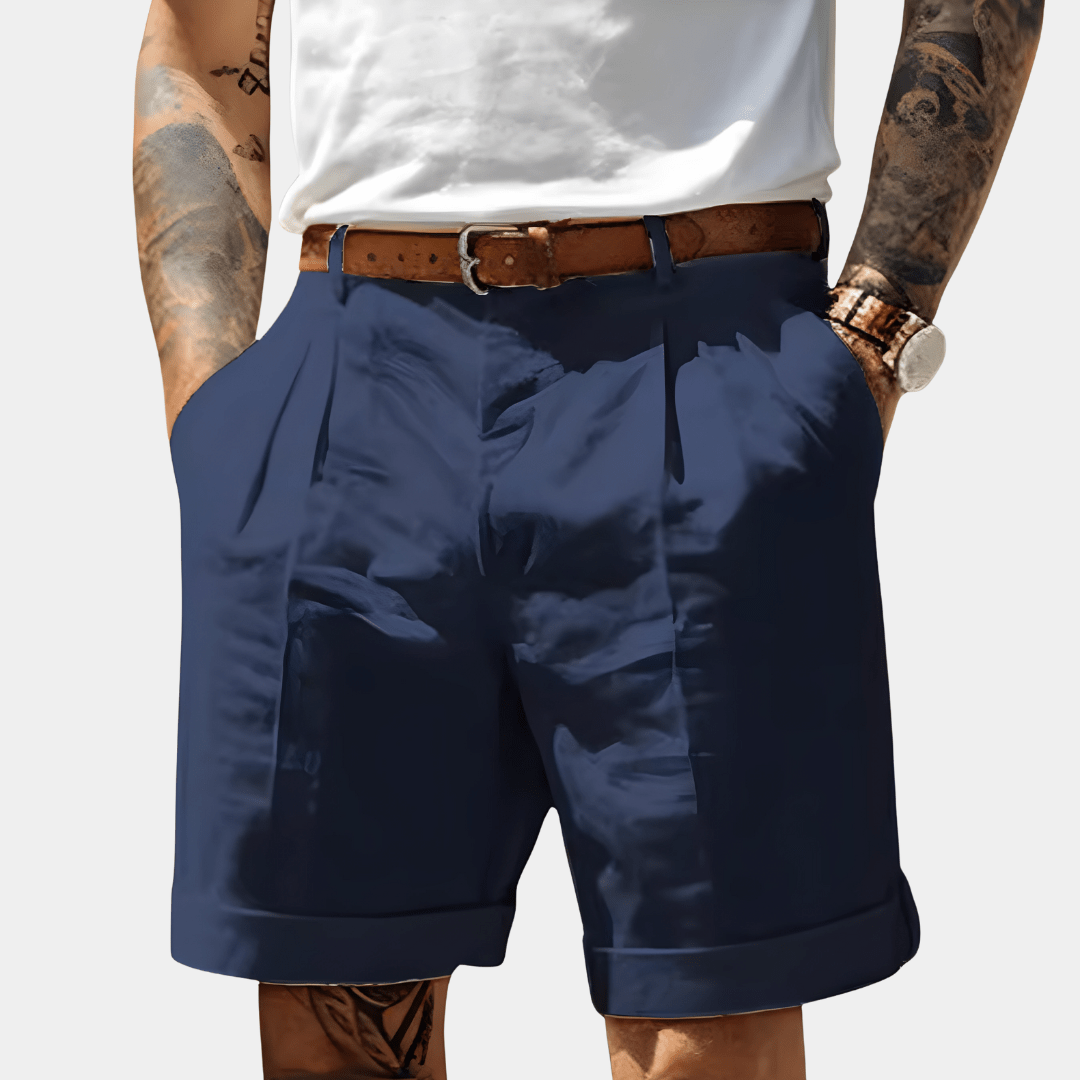 Casual Cotton Shorts - Luxoria