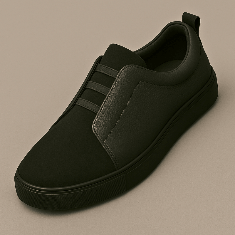 Premium Leather Sneakers - Luxoria