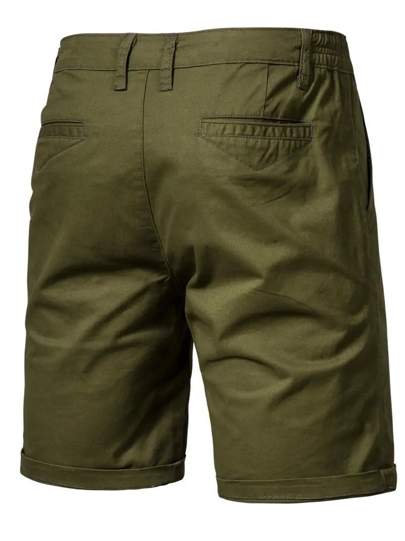 Elegant Cotton Shorts - Luxoria