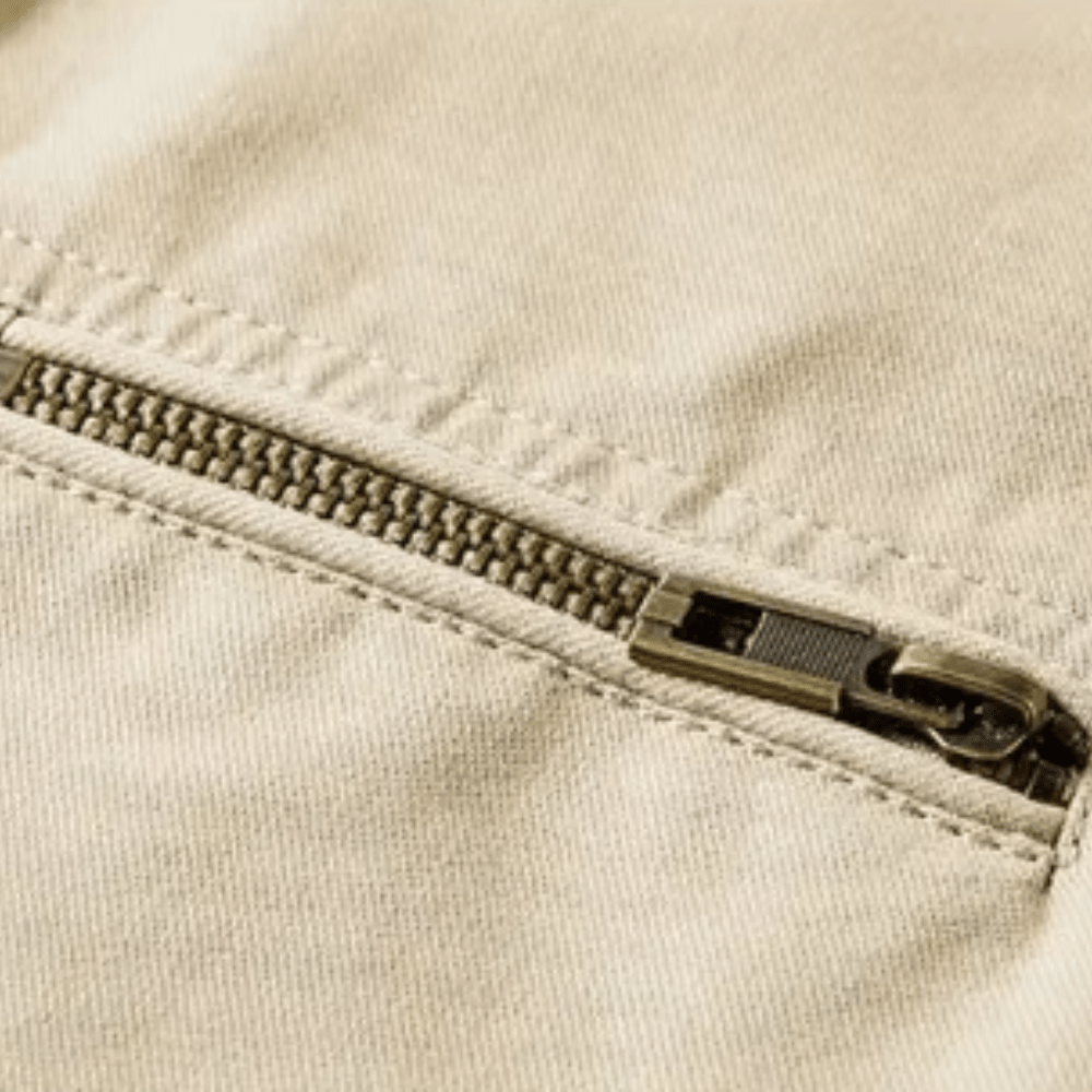 Elegant Multi - Pocket Jacket - Luxoria