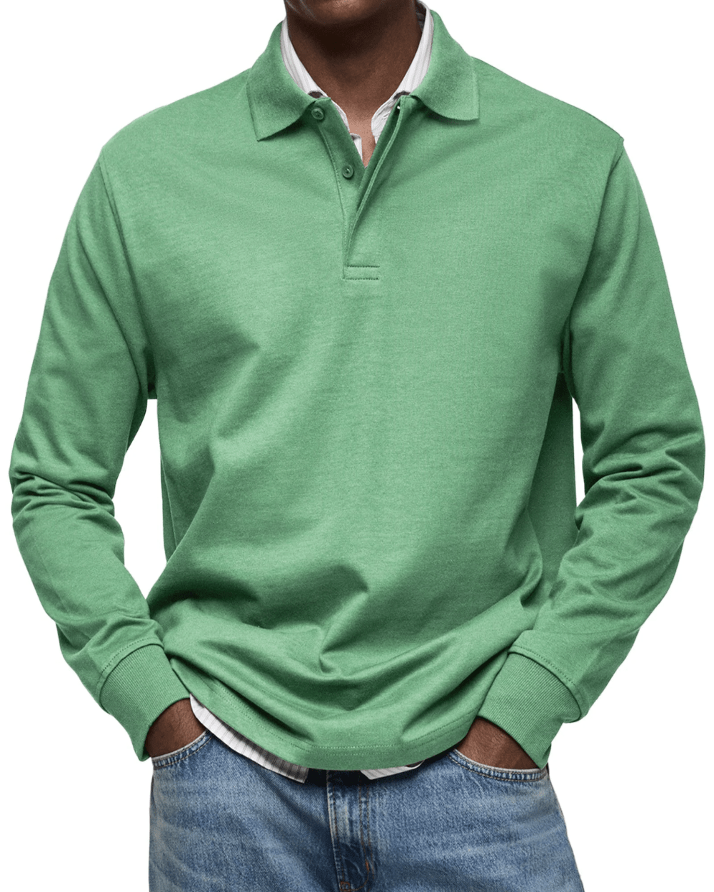 Casual Polo Sweater - Luxoria