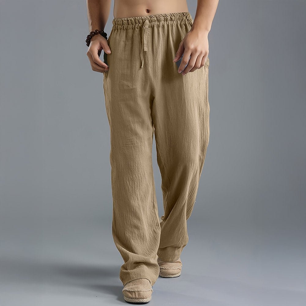 Breathable Linen Pants - Luxoria
