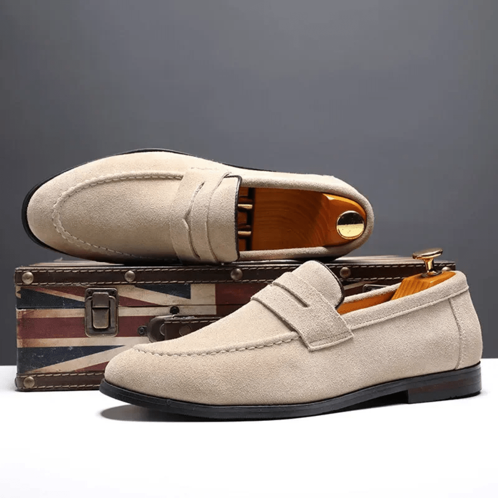 Suede Summer Loafers - Luxoria