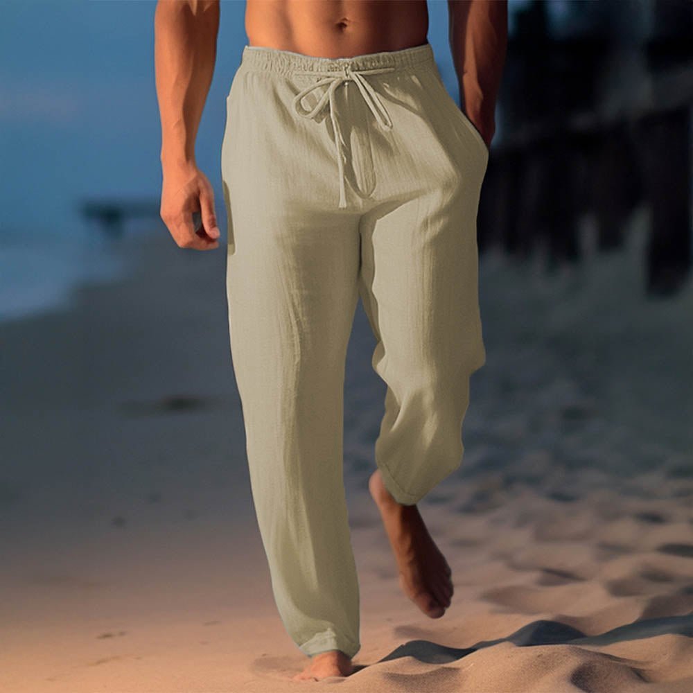 Zakynthos Linen Pants - Luxoria