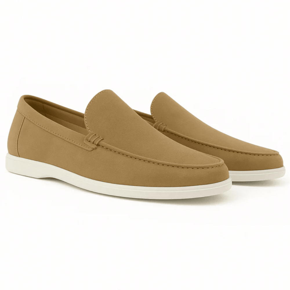Casual Suede Loafers - Luxoria