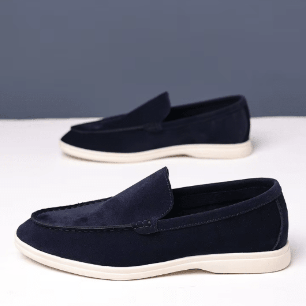 Classic Suede Loafers - Luxoria