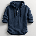 Elegant Hooded Shirt - Luxoria