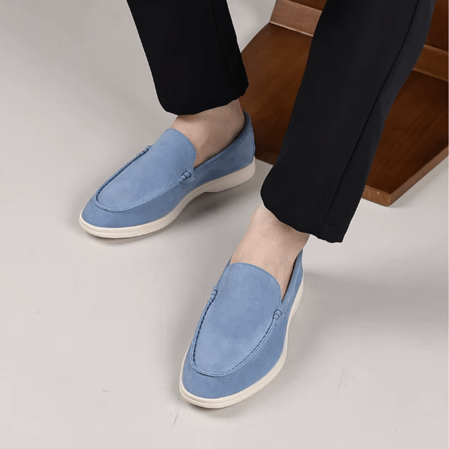 Classic Suede Loafers - Luxoria