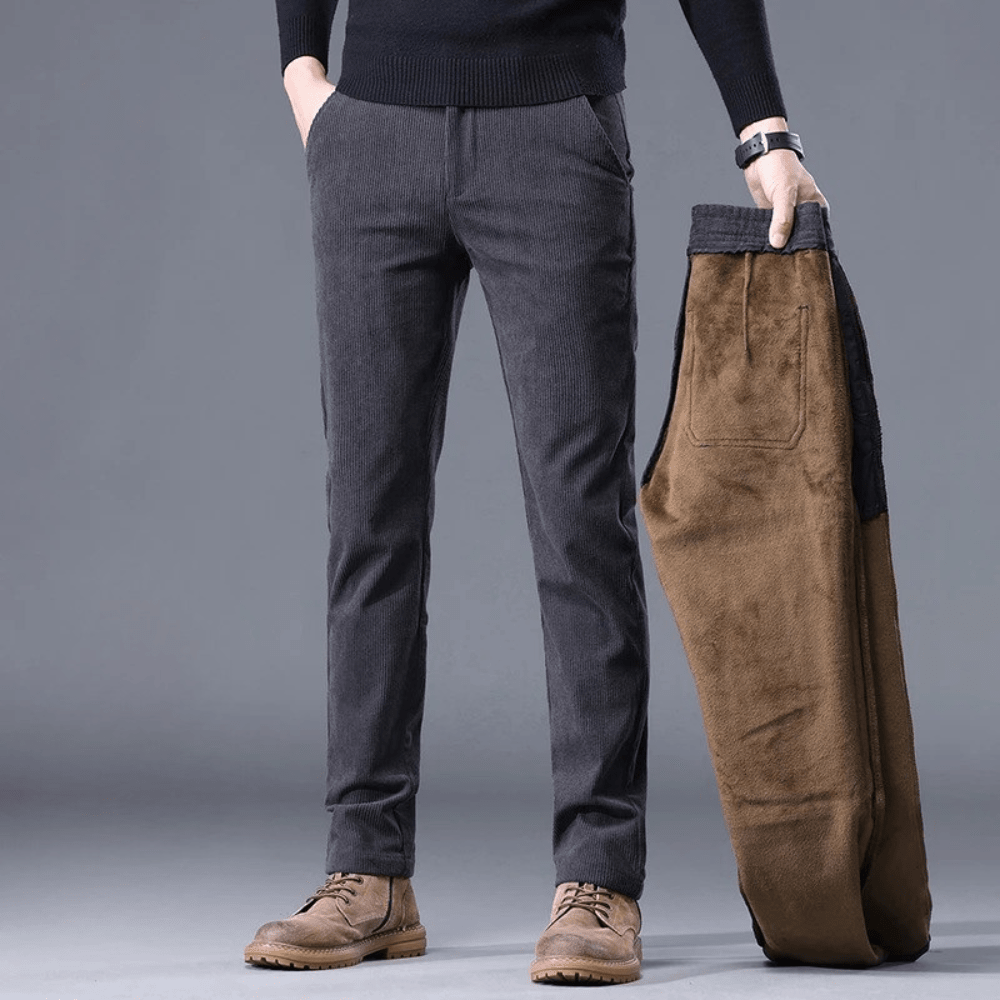 Elegant Corduroy Pants - Luxoria