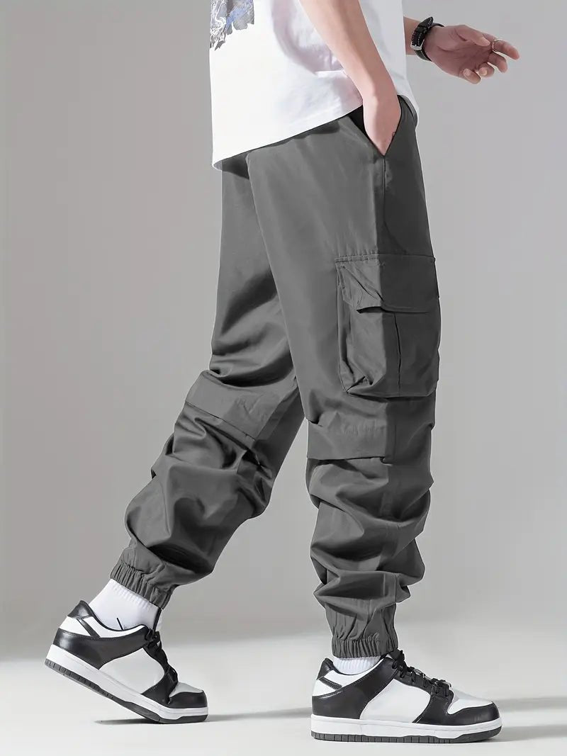 Elegant Cargo Pants - Luxoria