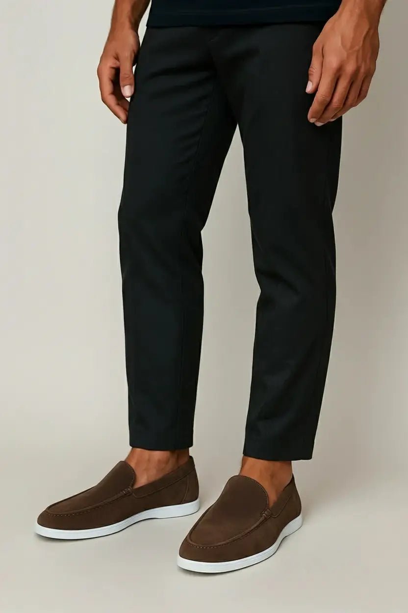Elegant Suede Loafers - Luxoria
