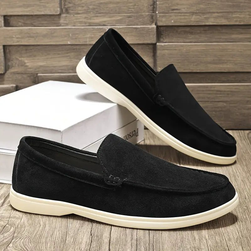 Elegant Leather Loafers - Luxoria