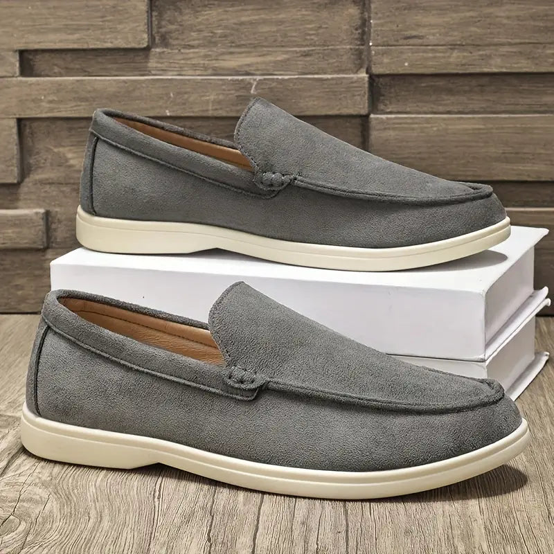 Elegant Leather Loafers - Luxoria
