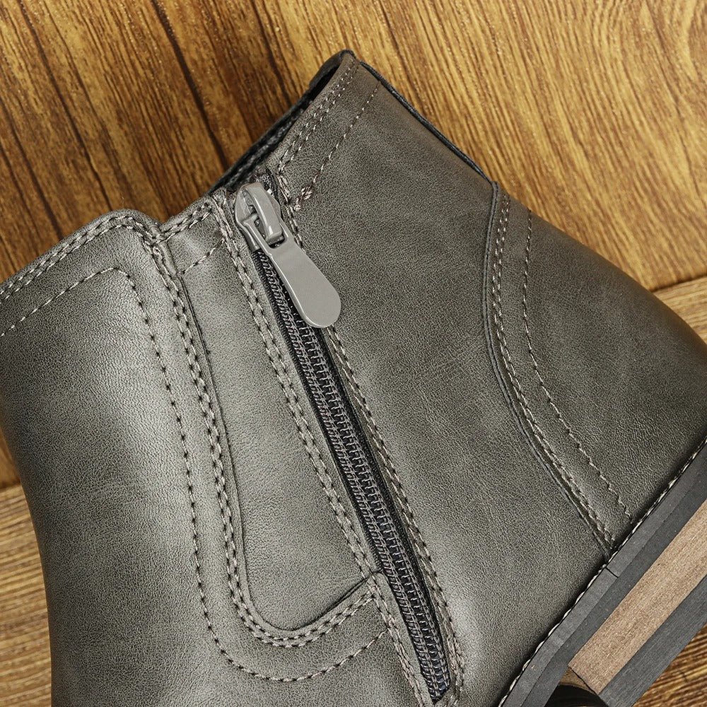 Leather Chelsea Boots - Luxoria